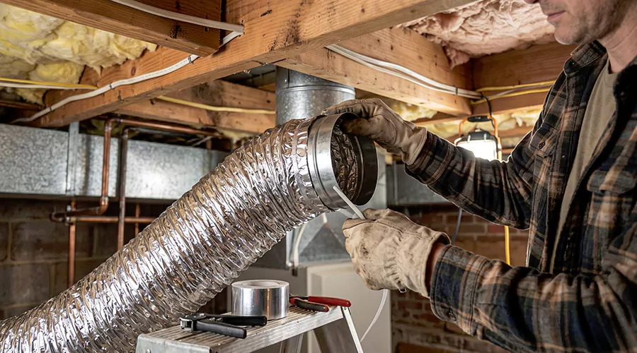 How to Connect Flexible Ductwork?