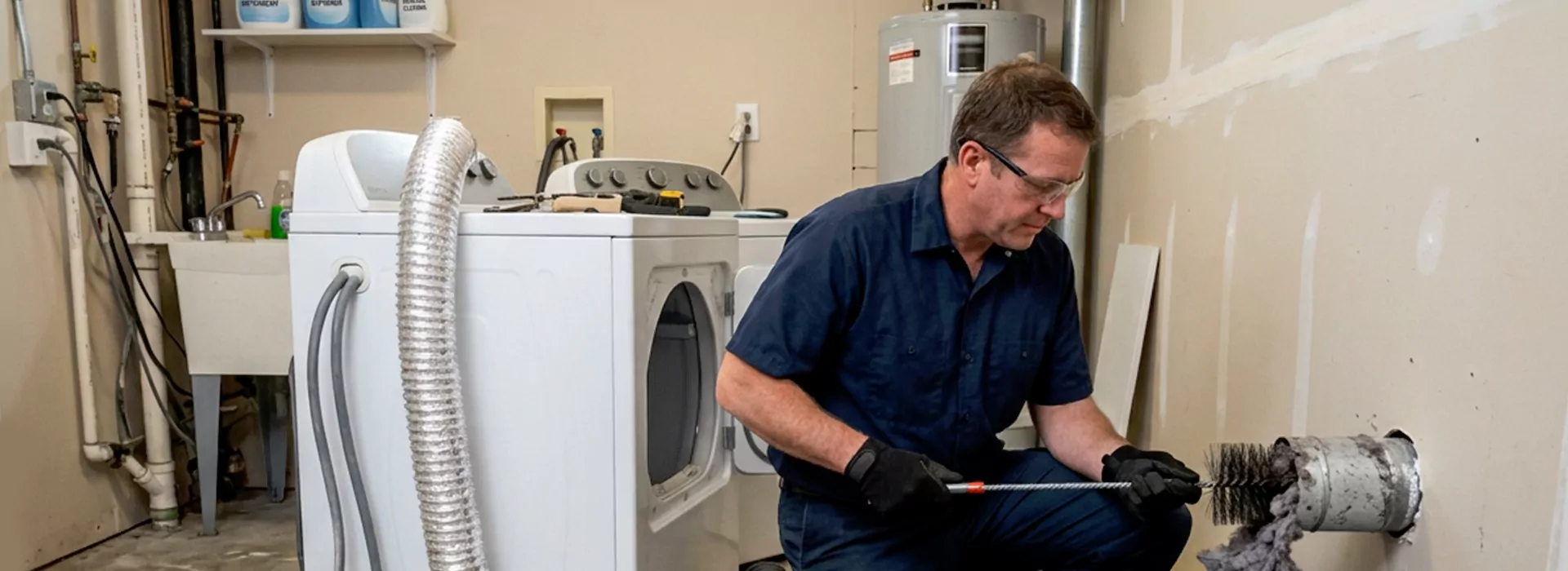 Clogged Dryer Vent Repair in Wayne, New Jersey