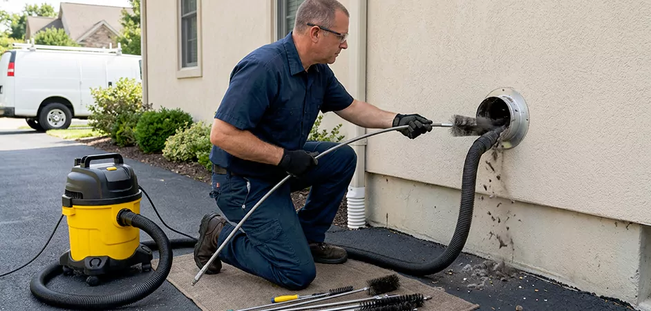 Eco Friendly Commercial Dryer Vent Cleaning in Wayne