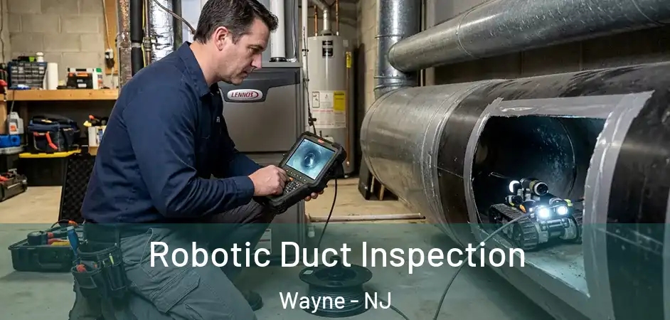 Robotic Duct Inspection Wayne - NJ